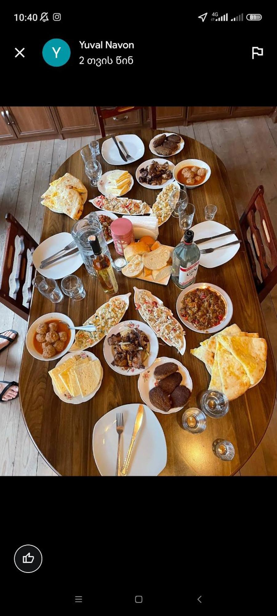 Maizer Qaldani Guesthouse Chvabiani Exteriér fotografie